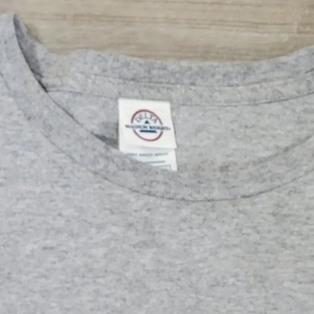Delta T-Shirt Men's 3XL Gray Pocket Short Sleeve